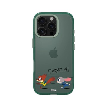 iPhone 16 Pro Clear 憂墨綠 - Walt Disney Animation Studios - 動物方城市－不是我！