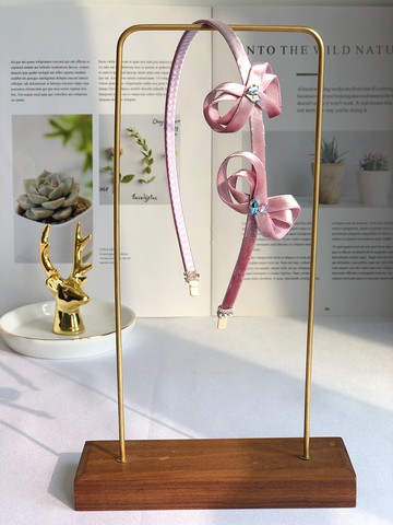 原創仙女款柔粉色髮箍