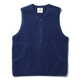[ Snow Peak ] Thermal Boa 刷毛背心 藍  / 環保材質 保暖背心  / SW-24AU0060