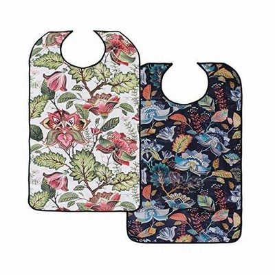 華やか2枚セット Iikuru 食事用エプロン 介護 おしゃれ 介護エプロン 介護用 スタイ 高齢者 食事 エプロン 大人 お年寄り 女性 敬老 通販 Lineポイント最大get Lineショッピング