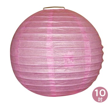彩色燈籠10吋(紅)