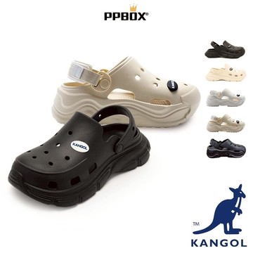 KANGOL 袋鼠 洞洞鞋 獨家款 64228672 時尚 餅乾鞋 穆勒鞋 厚底 泡芙鞋 拖鞋 雲朵鞋  畢業季 禮物