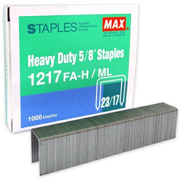 日本 美克司 MAX 1217FA-H (23/17) 釘書針 訂書針【APP滿額下單4%點數(單一帳號最高1500點)】6/30止