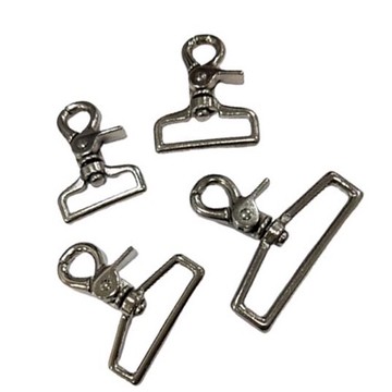 【佰昇國際 Baisheng】1吋/1.2吋/1.5吋/2吋 (銀/古銅) 鉤頭 鉤扣 鉤環 背帶鉤扣(2個/包)