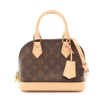 LOUIS VUITTON LV 路易威登 Alma BB 艾瑪包 两用包 棕色 原花帆布 M46990 【二手名牌BRAND OFF】