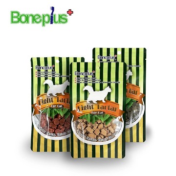 台灣現貨GAGAGO【Bone Plus 貓專用魚型薄荷潔牙骨 70g】貓咪潔牙骨 貓零食 貓咪零食 貓食品 貓咪食品