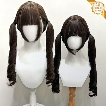 【甜心Doll感】雙馬尾假髮 蘿莉假髮 全頭套假髮 馬尾假髮 洛麗塔假髮 可調節髮網 高溫絲材質 日常漫展造型