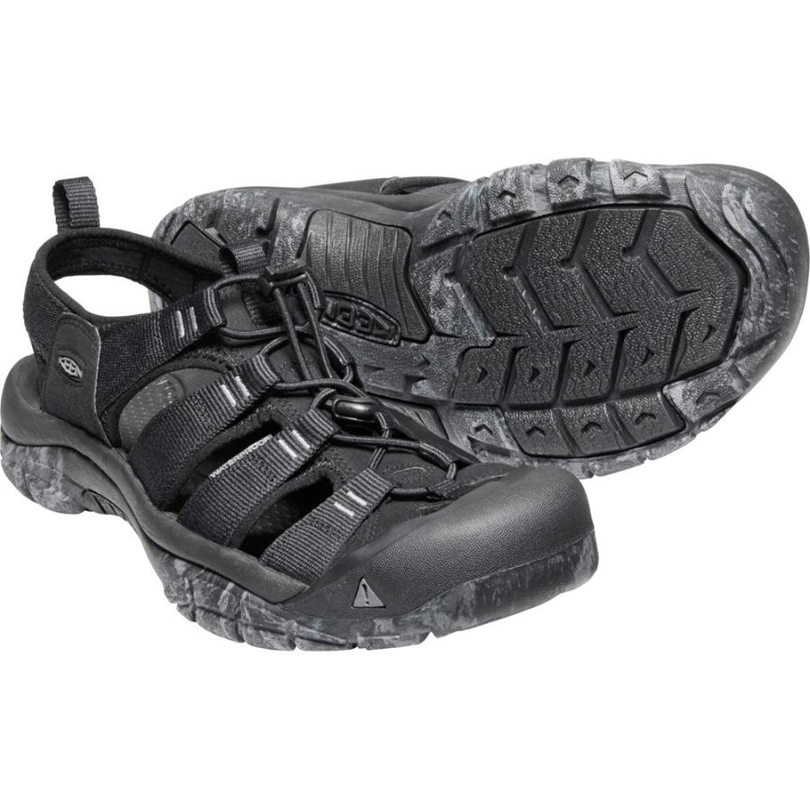 キーン KEEN Mens Newport H2 Black/Swirl Outsole 通販 LINEポイント
