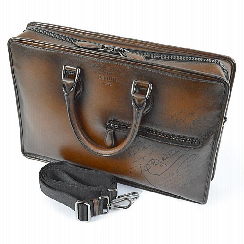 Berluti ベルルッティ アンジュール レザーブリーフケース