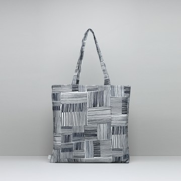 減簡手制/JainJain 純棉減簡托特包 / 編織深藍