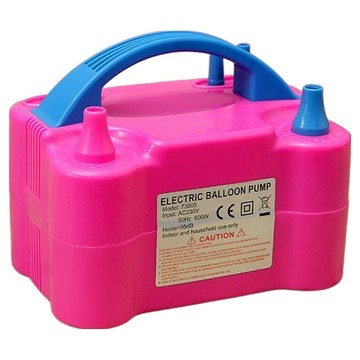 Yamiley 電動打氣筒 玫紅色 快速充氣 派對氣球打氣機 方便攜帶  1入