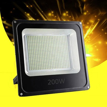居家家 led工廠工地投光燈200w探照燈/照明燈/廣告燈/造景燈/庭院燈