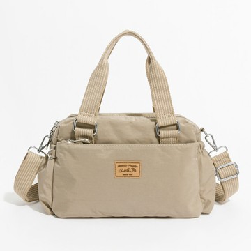 Arnold Palmer - 雙層手提包附長背帶  Casual系列 - 卡其色