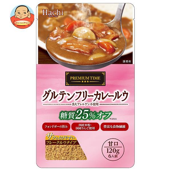 ハチ食品 プレミアムタイム グルテンフリーカレールウ 甘口 120g×12個入