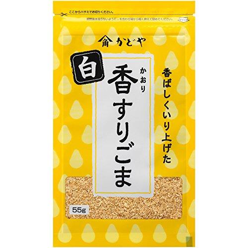 かどや 香(かおり)すりごま 白 55g×10個