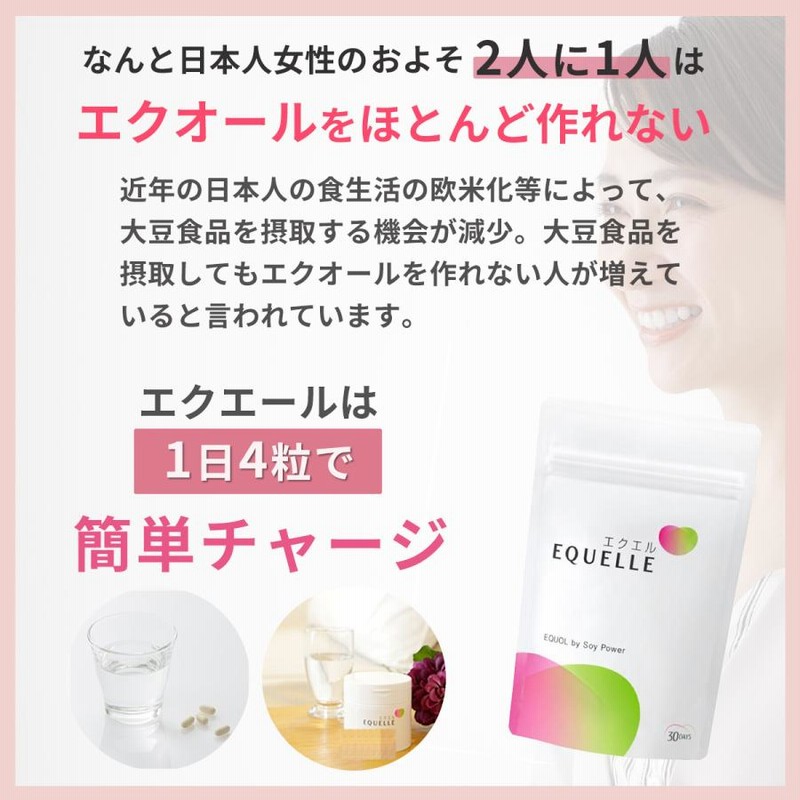 食品/飲料/酒エクエル EQUELLE 120粒×2袋セット