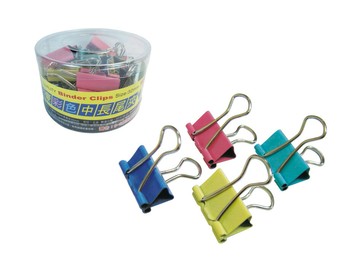 萬事捷 省力長尾夾 (19mm) (40支/筒)【APP滿額下單10%點數(單一帳號最高5000點)】1/31止