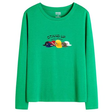 純棉長袖T恤女ins潮超火網紅上衣寬松大碼內搭打底衫2025秋裝新款