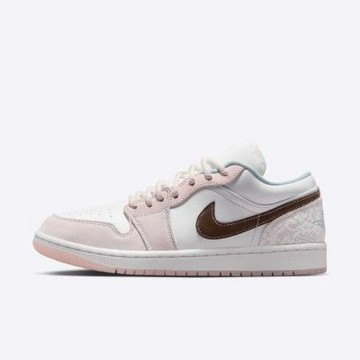 Nike 耐吉 WMNS Air Jordan 1 Low [IB8859-101] 女 運動休閒鞋 珊瑚礁 白粉