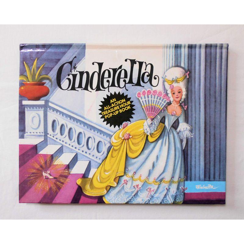 シンデレラ CINDERELLA AN ALL-ACTION TREASURE HOUR POP-UP BOOK仕掛け絵本(洋書) BROW