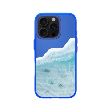 iPhone 16 Pro Clear 激光藍 - Ocean Collection: Let's Sea 海洋系列：一路向海 - 鯊魚灣遨游