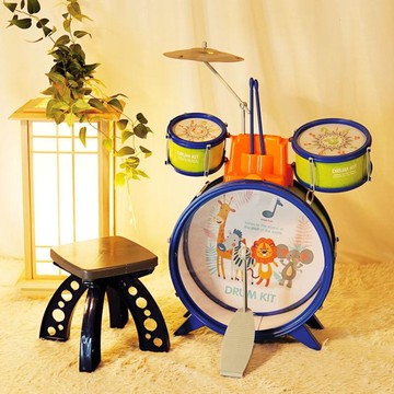 架子鼓 俏娃益智動腦兒童架子鼓男孩玩具女孩寶寶1-2歲4生日周歲禮物六一【林之舍】