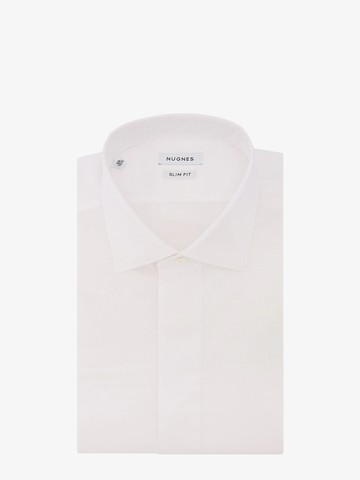 Slim fit cotton shirt - NUGNES 1920 - gender_Man