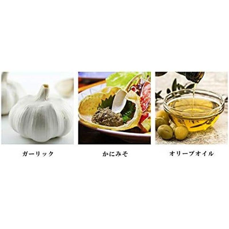 かにみそ缶バーニャカウダ70g×12個セット 蟹みそにオリーブオイルとガーリックを加えたものです。お酒のつまみや野菜スティックに絡ませて美味