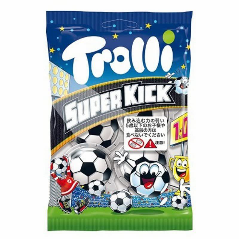 Trolli トローリ スーパーキック 4個入り 1袋 グミ お菓子 サッカーボール アップル 洋ナシ 通販 Lineポイント最大0 5 Get Lineショッピング