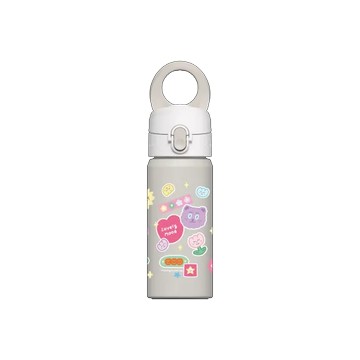 磁吸水壺 AquaStand 不鏽鋼 480cc - 無吸管 貝殼灰 - 煎妮花 JENNYHUA - JENNYHUA Sticker