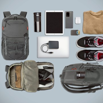 Targus Work + Play Trio 15–16 吋 三合一多功能後背包-黑色(TBB65802)