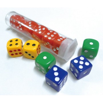 雷鳥 0號彩色骰子(LT-240)