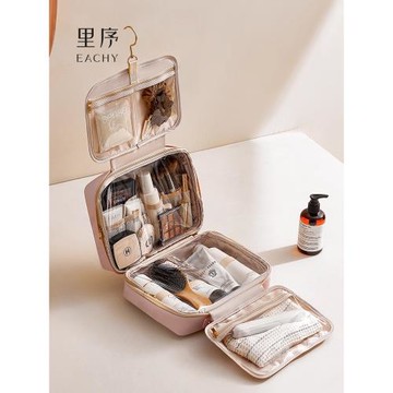 洗漱包化妝包女2026新款便攜高端旅行透明防水大容量化妝刷收納包