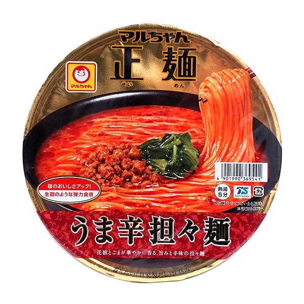 ★まとめ買い★　マルチャン正麺カップうま辛担々麺Ｎ　１２６Ｇ　×12個