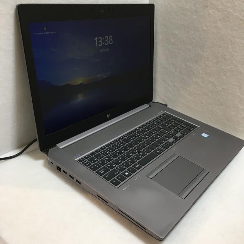 中古ノートパソコン HP ZBOOK17G5 Core i7-8750H 32GB SSD512GBX2+ ...