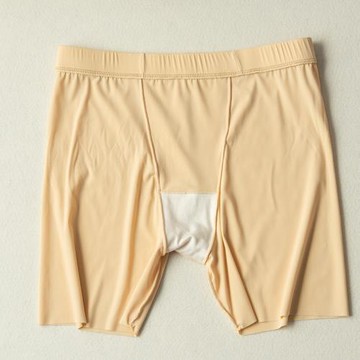 園園美衣新款時尚純色安全褲女士無痕內褲防走光打底褲二合一內褲