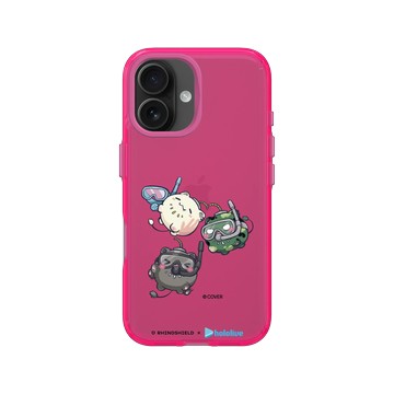 iPhone 16 Clear 粉漾桃 - 獅白牡丹 獅白ぼたん - 咕嚕…嚕噗嗚…阿阿阿呀……