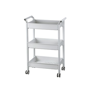 KEYWAY KM三層收納架(PU輪) KM-1056