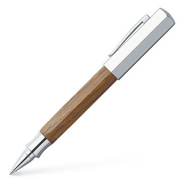 【FABER-CASTELL】輝柏 ONDORO橡木系列 (煙燻橡木筆桿) 鋼珠筆 / 支 147518【APP滿額下單10%點數(單一帳號最高1000點)】4/30止