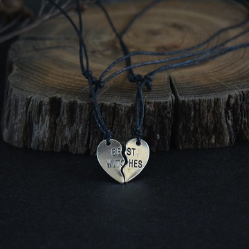 Best Witches 情侶可調節項鍊串飾繩套裝