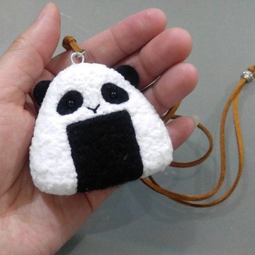 熊貓飯糰   羊毛氈 手作 立體