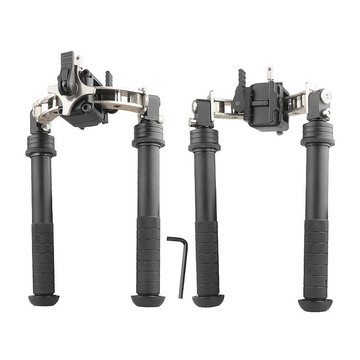 【酷愛】V10快拆戰術伸縮腳架（20mm寬軌魚骨）角度可變，支架、歸零架