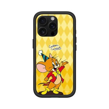 iPhone 16 Pro Mod NX 黑 - 湯姆貓與傑利鼠 Tom and Jerry - 卡通嘉年華 - 傑利鼠