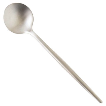 JUST HOME 銀曦304不鏽鋼咖啡匙 7019-05  銀色  1個  咖啡匙