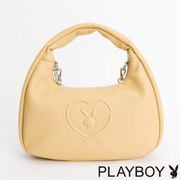 PLAYBOY - 半月包 Naughty系列 - 黃色
