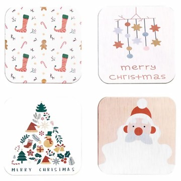 STYLE_G 時代家居 硅藻土吸水杯墊 (四入組)  多色  10 x 10cm  1組