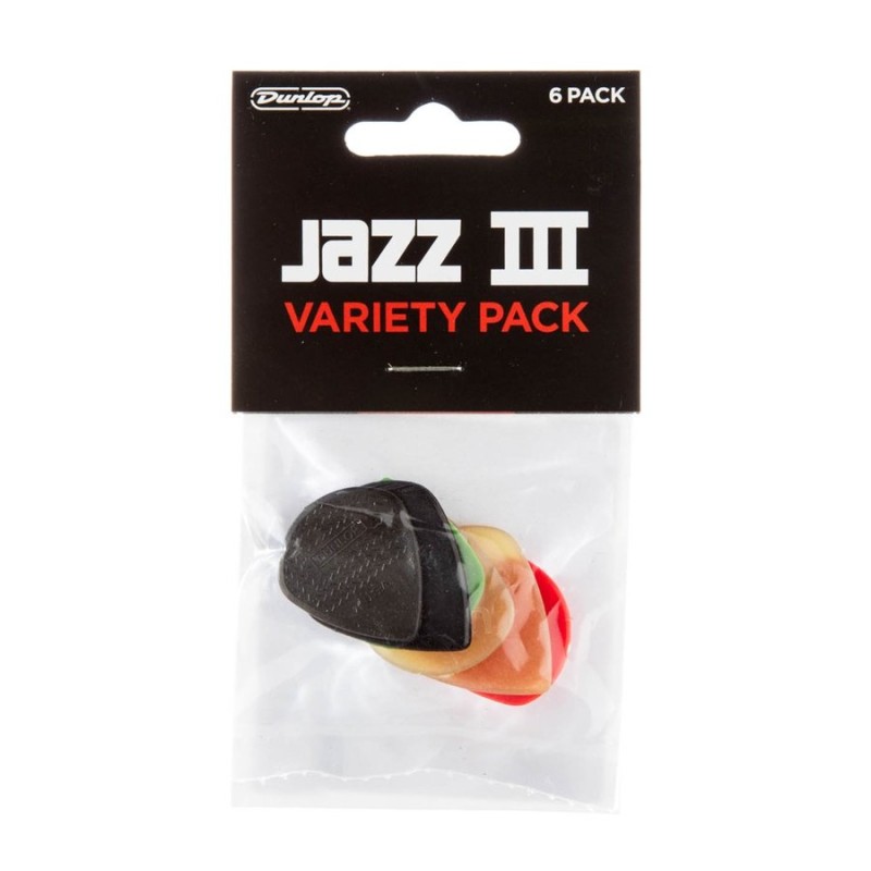 JIM DUNLOP PVP103 VARIETY JAZZ III 6 PACK VARIETY PACK ピック 6枚入り 通販  LINEポイント最大0.5%GET | LINEショッピング