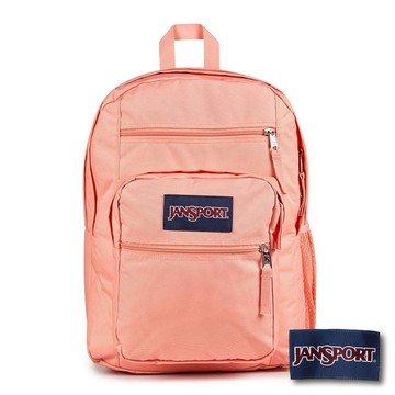 JANSPORT BIG STUDENT 校園系列後背包 -蜜桃粉