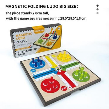 folding chess ludo國際飛行棋象棋跳棋蛇梯棋益智桌面游戲玩具