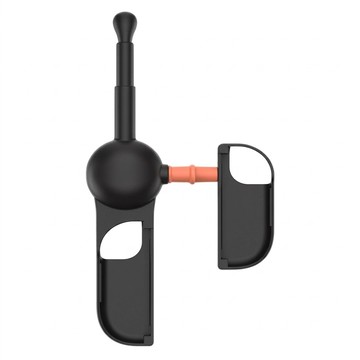 DOBE Switch2/Switch oled/Switch通用 釣魚竿左右小手柄釣魚竿遊戲握把  單一商品  黑色  1個